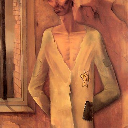 Felix Nussbaum. Jew at the Window, 1943