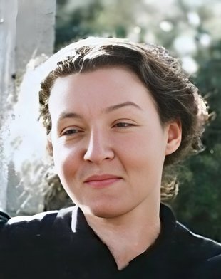 A photograph of Charlotte Salomon