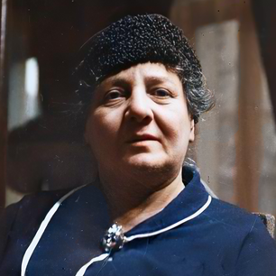 Portrait of the artist Amalie Seckbach (1870-1944)